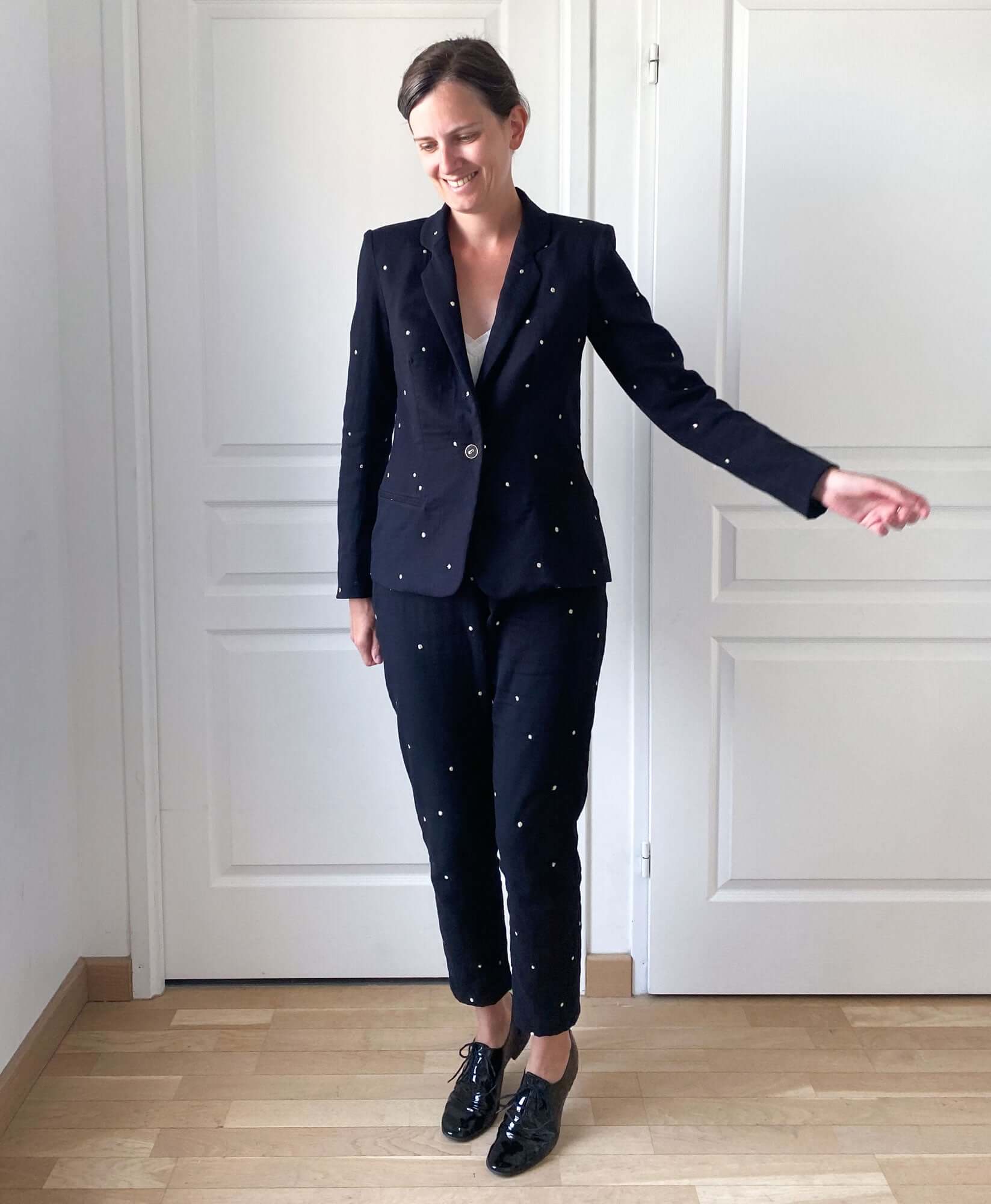 tailleur pantalon patron couture afterwork charlotte auzou