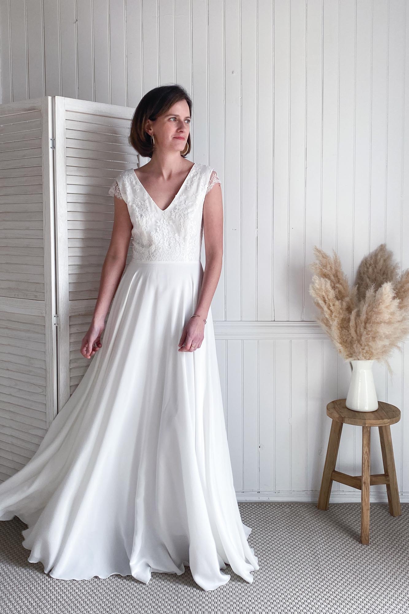 Patron de Robe de Mariée à Personnaliser pour une Création Unique et Sur Mesure